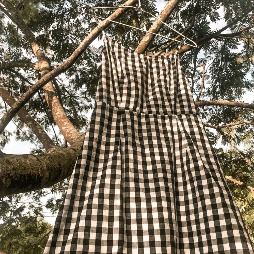 Gingham dress 💣